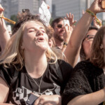 Fans loving Catfish and the Bottlemen. Photo by Mike Gerry Catfish and the Bottlemen @ Shaky Knees 2017 Day 2. Photo by Mike Gerry
