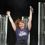 Sylvan Esso. Photo Hillery Terenzi at Atlanta Music Guide Sylvan Esso @ Shaky Knees 2017 Day 2. Photo Hillery Terenzi