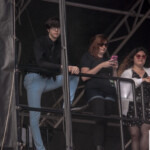 Will Toledo from Car Seat Headrest watching Wolf Parade side stage Wolf Parade @ Shaky Knees 2017, Friday, Day 1